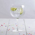 Anpassad 300 ml Clear Balloon Gin Glasses Cup